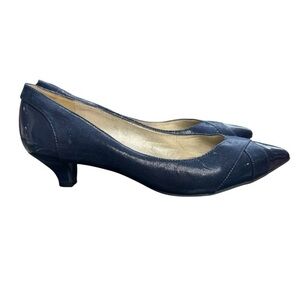 Anne Klein Blue Heels Elegant Design